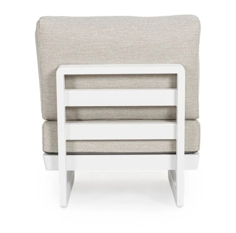 Hot Bizzotto POLTRONA MODULARE IN ALLUMINIO BIANCO WG20 - INFINITY