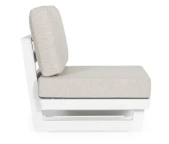 Hot Bizzotto POLTRONA MODULARE IN ALLUMINIO BIANCO WG20 - INFINITY