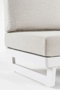 Hot Bizzotto POLTRONA MODULARE IN ALLUMINIO BIANCO WG20 - INFINITY