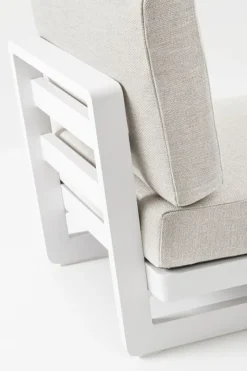 Hot Bizzotto POLTRONA MODULARE IN ALLUMINIO BIANCO WG20 - INFINITY