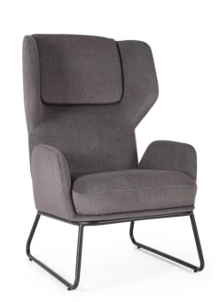 Online Bizzotto POLTRONA OPHELIA GRIGIO SCURO
