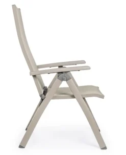 Clearance Bizzotto POLTRONA RECLINABILE IN ALLUMINIO PIEGHEVOLE - VICTOR