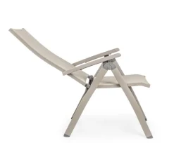 Clearance Bizzotto POLTRONA RECLINABILE IN ALLUMINIO PIEGHEVOLE - VICTOR