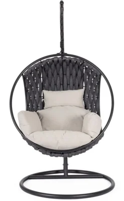 Online Bizzotto POLTRONA SOSPESA C-C GALAPAGOS NERO