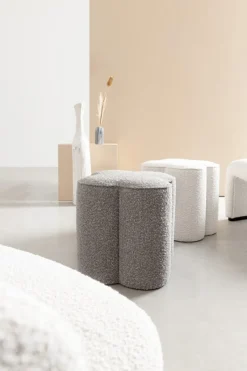 New Bizzotto POUF EFFETTO BOUCLE' NATURALE - COINTA