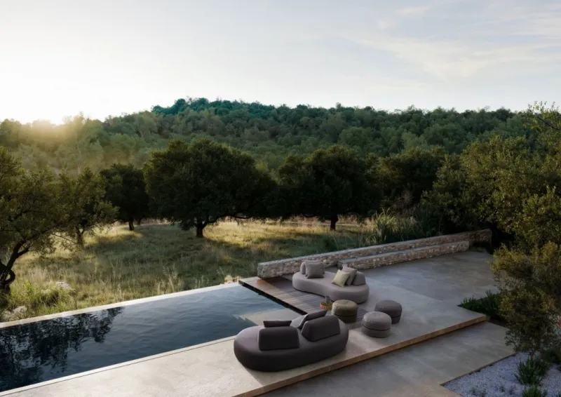 Clearance Bizzotto POUF GULIZAR GRAPHITE D50