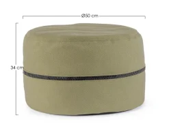 Outlet Bizzotto POUF GULIZAR OLIV D50