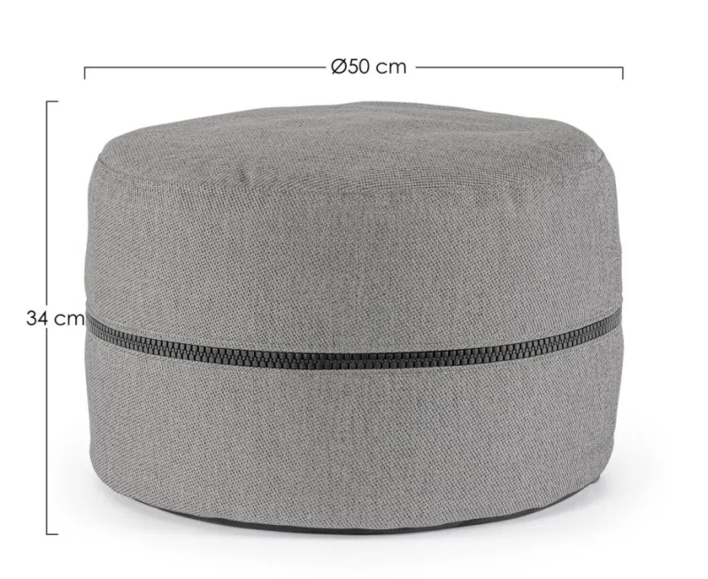 Best Bizzotto POUF GULIZAR SMOKY D50