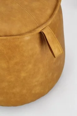 Discount Bizzotto POUF RUDINA SENAPE