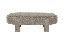 Online Bizzotto POUF TANYA C-VASS OVALE GRIGIO