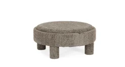 Best Bizzotto POUF TANYA C-VASS TONDO GRIGIO