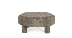 Best Bizzotto POUF TANYA C-VASS TONDO GRIGIO