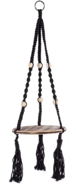 Clearance Bizzotto P.PIANTA SOSPESO PERUVIAN TO NERO D25