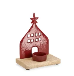 Outlet Bizzotto P.TEALIGHT 1P CORNWALL CHIESA ROSS H16,5