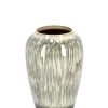 Discount Bizzotto P.VASO COIRA BOMBATO BEIGE MELANGE H40