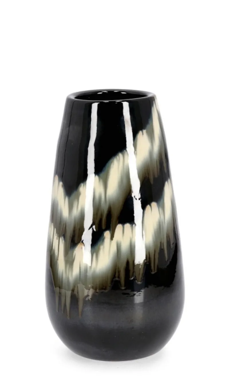 Bizzotto P.VASO COIRA SVASATO NERO MELANGE H48