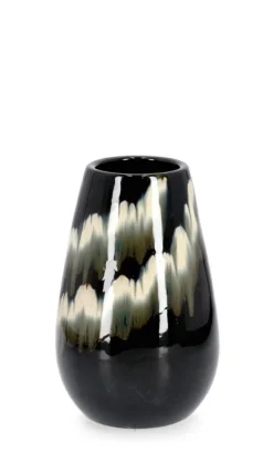 Sale Bizzotto P.VASO COIRA SVASATO NERO MELANGE H40