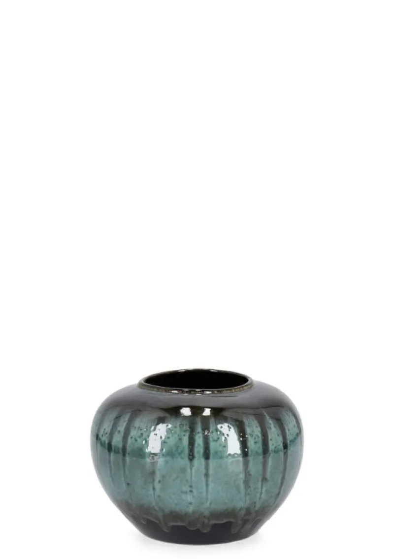 Bizzotto P.VASO COIRA TONDO VERDE MELANGE D25