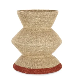 Best Bizzotto P.VASO DECORATIVO LANH NATURAL RUSTY H43