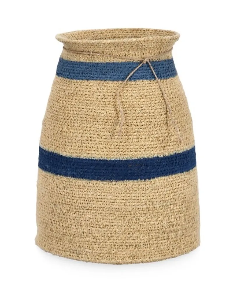 Discount Bizzotto P.VASO DECORATIVO NINH NATURALE BLU H25