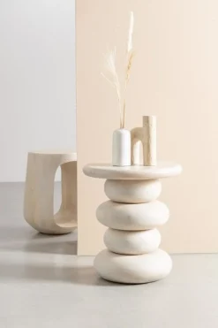 Bizzotto P.VASO KANDY TO MARMO BIANCO H15