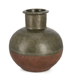 Hot Bizzotto P.VASO KLAS TERRACOTTA VERDE H53