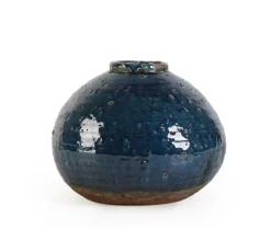 Outlet Bizzotto P.VASO RUNE TERRACOTTA BLU D28