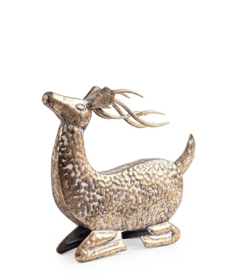 Discount Bizzotto RENNA BRYANNA SEDUTO ORO H42,5