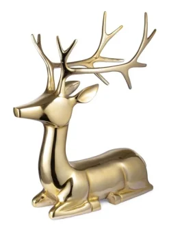 Bizzotto RENNA GLOWER SEDUTA ORO H62,5