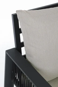 Hot Bizzotto SALOTTO IN ALLUMINIO ANTRACITE LH32 - CAPTIVA