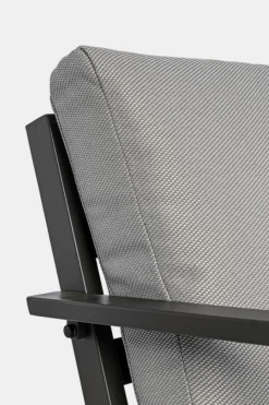 Bizzotto SALOTTO IN ALLUMINIO ANTRACITE YK13 - HARLEY