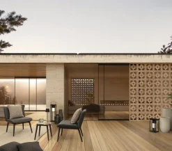 Bizzotto SALOTTO IN ALLUMINIO ANTRACITE WG21 - ISABELA