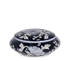 Outlet Bizzotto SCATOLA MENG C-TAPPO TO BLU BIANCO D18