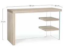 Clearance Bizzotto SCRIVANIA IN LEGNO - BILBAO