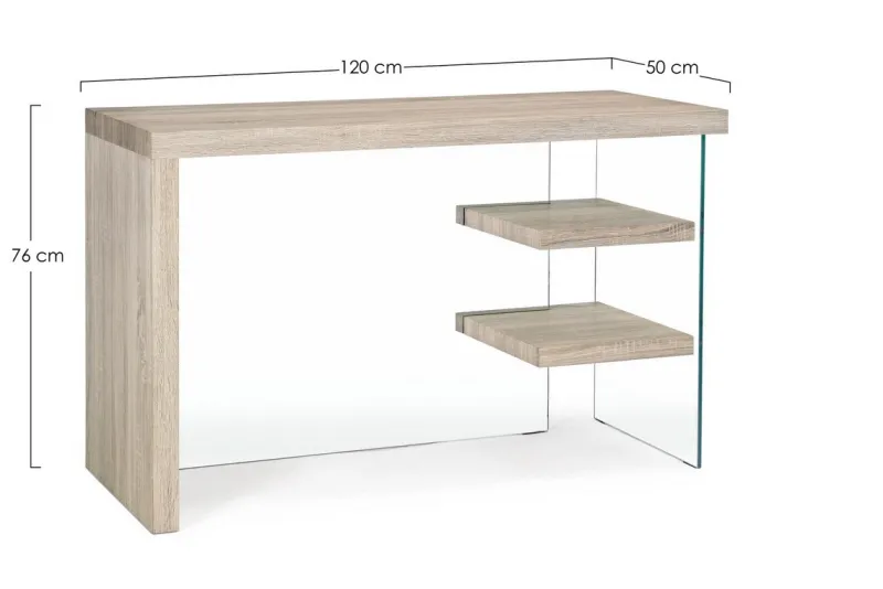 Clearance Bizzotto SCRIVANIA IN LEGNO - BILBAO