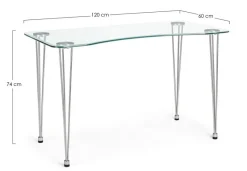 Outlet Bizzotto SCRIVANIA 120X60 - RONDO'