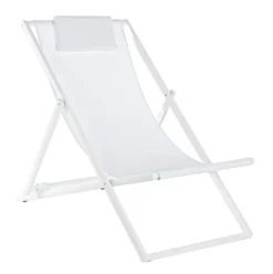 Outlet Bizzotto SDRAIO IN ALLUMINIO BIANCA - TAYLOR