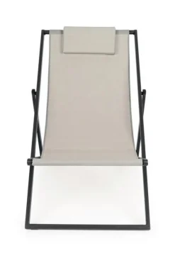 Bizzotto SDRAIO IN ALLUMINIO GRIGIO SCURO - TAYLOR