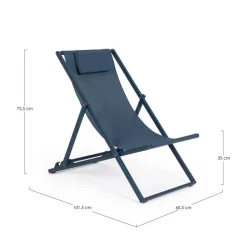 Hot Bizzotto SDRAIO IN ALLUMINIO NAVY - TAYLOR