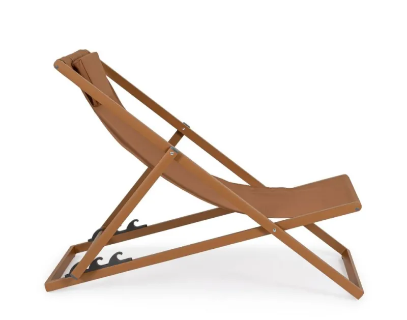 Bizzotto SDRAIO IN ALLUMINIO PECAN - TAYLOR