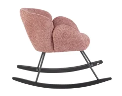 Hot Bizzotto SEDIA A DONDOLO EFFETTO BOUCLE' CANYON - SIBILLA