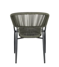 Hot Bizzotto SEDIA C-BR ALGAIDA ANTRACITE/VERDE