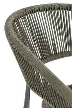 Hot Bizzotto SEDIA C-BR ALGAIDA ANTRACITE/VERDE