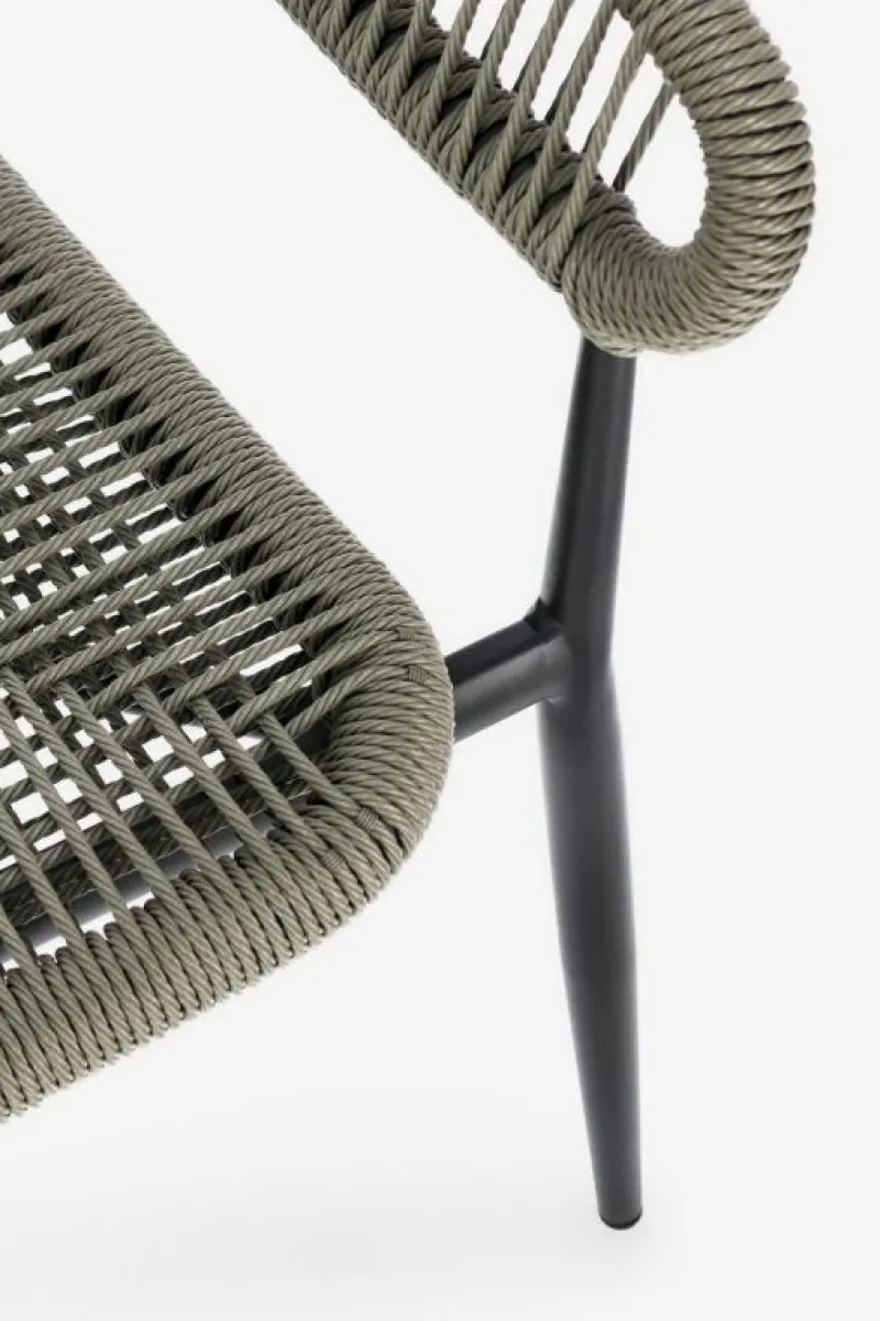 Hot Bizzotto SEDIA C-BR ALGAIDA ANTRACITE/VERDE