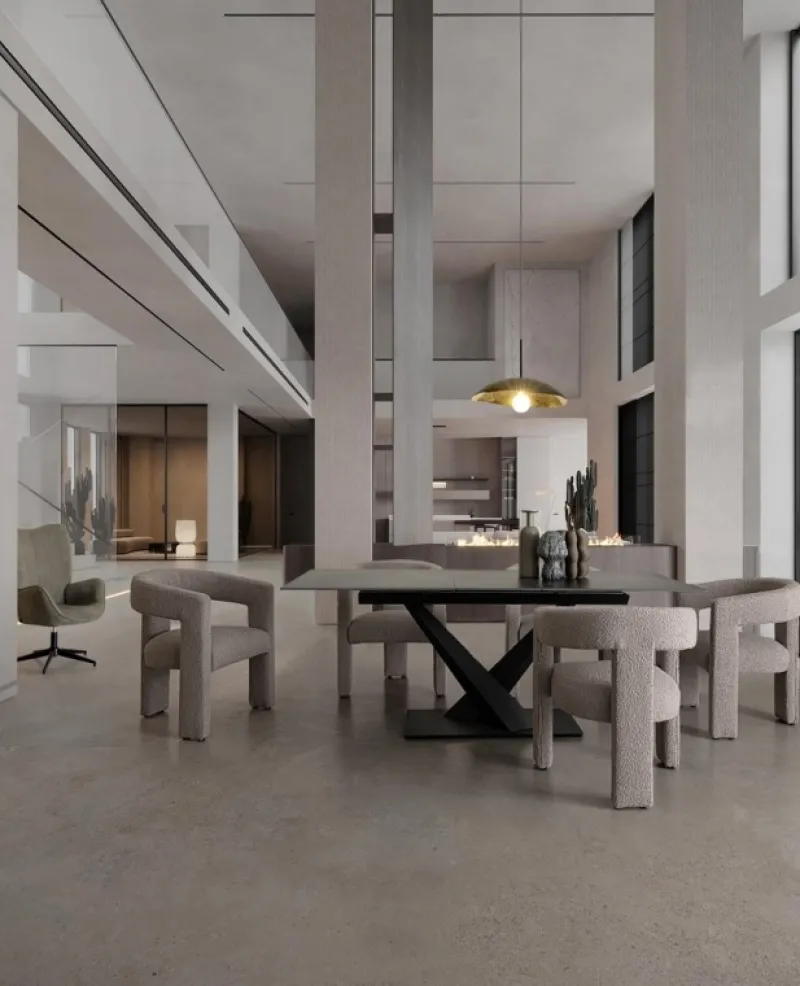 Bizzotto SEDIA C-BR ARABELLA GRIGIO PERLA