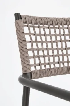 Outlet Bizzotto SEDIA C-BR CALETA ANTRACITE/KHAKI