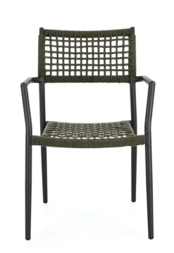 Bizzotto SEDIA C-BR CALETA ANTRACITE/VERDE