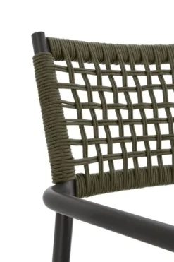 Bizzotto SEDIA C-BR CALETA ANTRACITE/VERDE