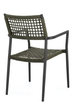 Bizzotto SEDIA C-BR CALETA ANTRACITE/VERDE