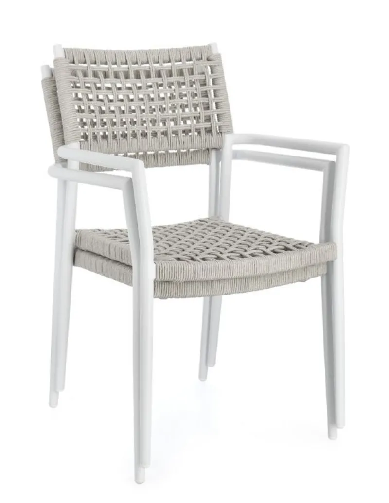 Best Bizzotto SEDIA C-BR CALETA BIANCO